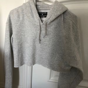 Pretty little thing crop hoodie